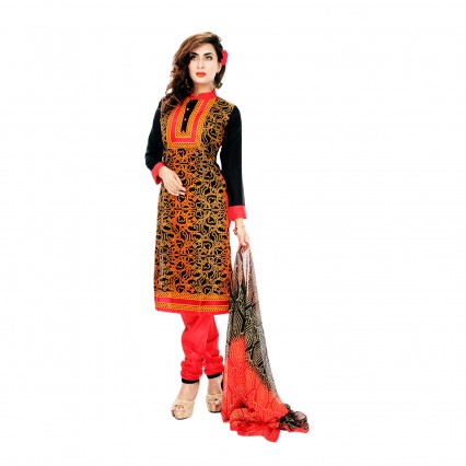 Neela’s classic Kameez and shalwar in Linen fabric with soft Georgette Dupatta
